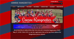 Desktop Screenshot of conroerangerettes.com