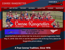 Tablet Screenshot of conroerangerettes.com
